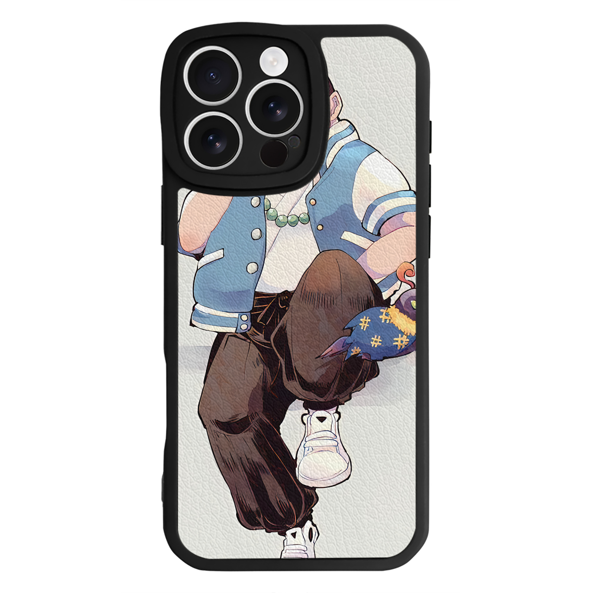 （画像用） 妖怪ウォッチ Yo-kai Watch 【iPhone 16シリーズ対応】シリコンスマホケース（レザー調） 材質：シリコン